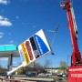 Sign Installation In Process
