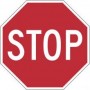 Stop Metal Sign