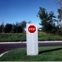 Stop Vinyl Graphic Sign