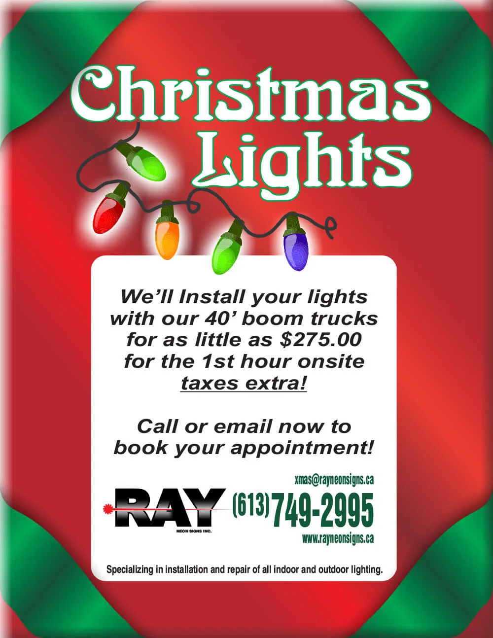 Christmas lights 2022